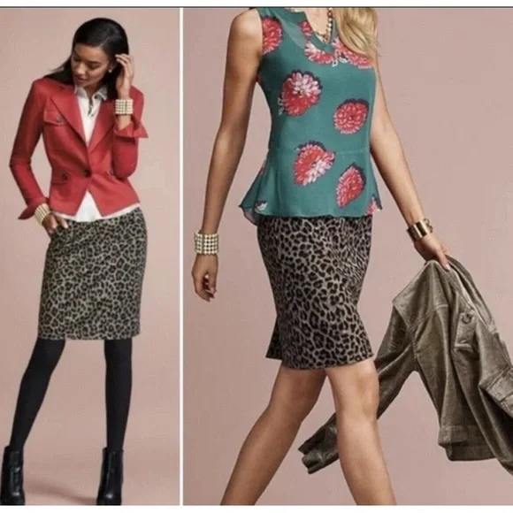 CAbi jungle skirt size 10 - Picture 4 of 4